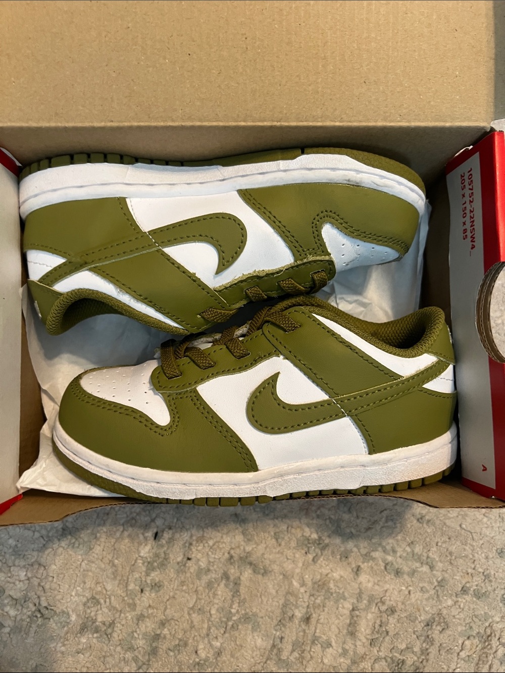 Nike Dunk Low sz 10C kids